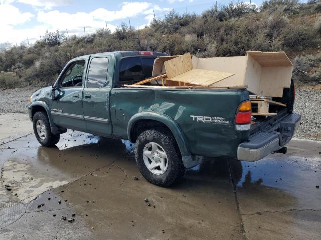 5TBBT44193S399687 - 2003 TOYOTA TUNDRA ACCESS CAB SR5 GREEN photo 2