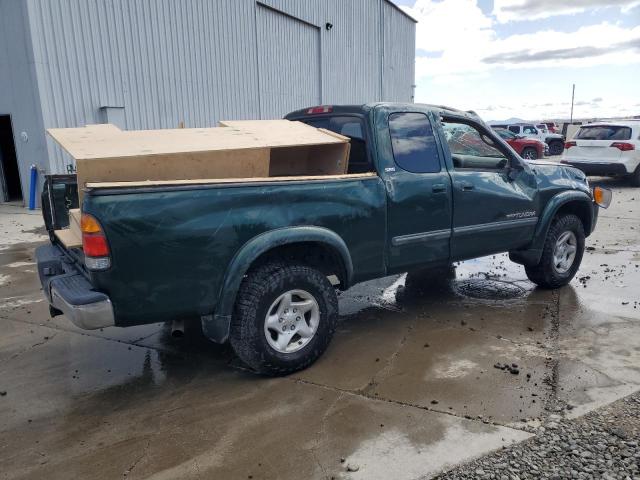 5TBBT44193S399687 - 2003 TOYOTA TUNDRA ACCESS CAB SR5 GREEN photo 3
