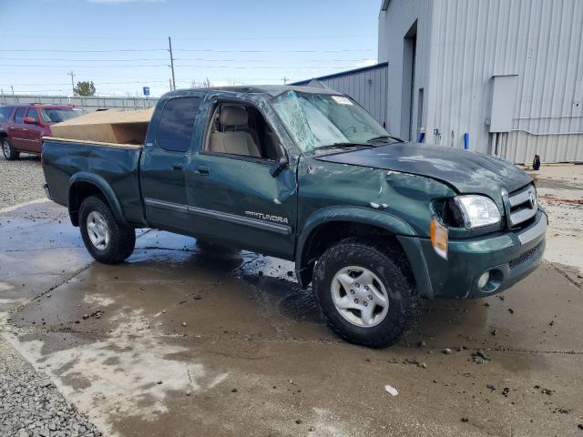 5TBBT44193S399687 - 2003 TOYOTA TUNDRA ACCESS CAB SR5 GREEN photo 4