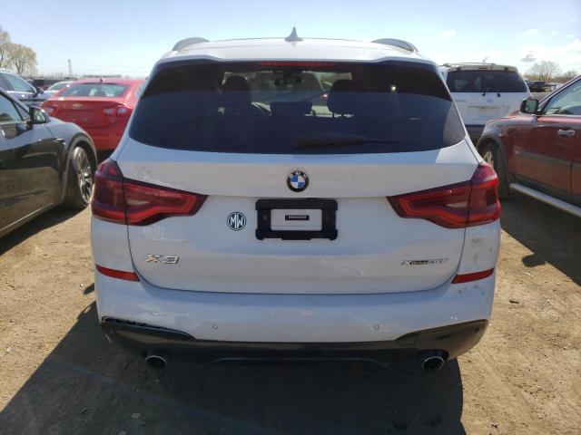 5UXTY5C0XLLE58311 - 2020 BMW X3 XDRIVE30I WHITE photo 6