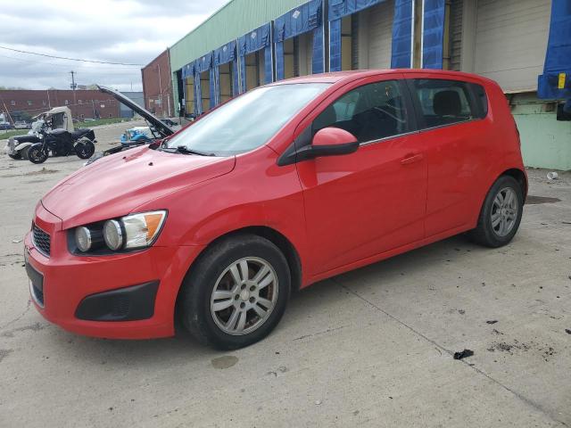 1G1JC6SH9F4102702 - 2015 CHEVROLET SONIC LT RED photo 1