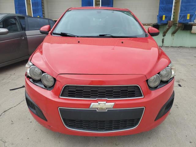 1G1JC6SH9F4102702 - 2015 CHEVROLET SONIC LT RED photo 5