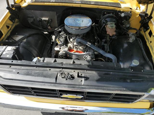 CCL447Z182903 - 1977 CHEVROLET C-10 YELLOW photo 11