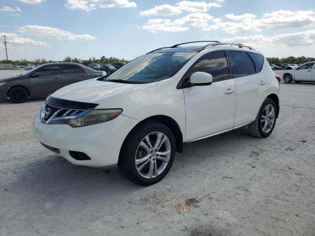 JN8AZ1MU7BW068300 - 2011 NISSAN MURANO S WHITE photo 1