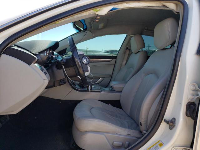 1G6DC5EG1A0135682 - 2010 CADILLAC CTS WHITE photo 7