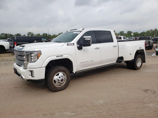 1GT49WEY1MF183419 - 2021 GMC SIERRA K3500 DENALI WHITE photo 1