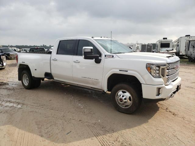 1GT49WEY1MF183419 - 2021 GMC SIERRA K3500 DENALI WHITE photo 4