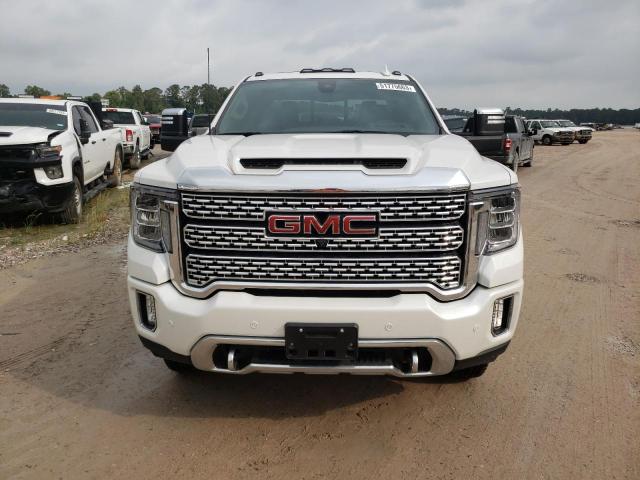 1GT49WEY1MF183419 - 2021 GMC SIERRA K3500 DENALI WHITE photo 5