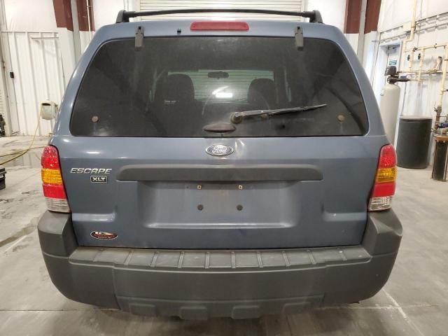 1FMYU031X5KA51816 - 2005 FORD ESCAPE XLT BLUE photo 6