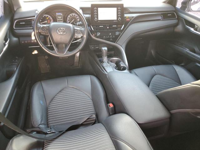 4T1G11AKXRU213539 - 2024 TOYOTA CAMRY SE NIGHT SHADE WHITE photo 8