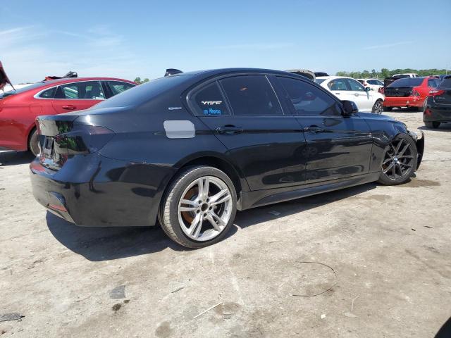 WBA8E1C5XJA171459 - 2018 BMW 330E BLACK photo 3