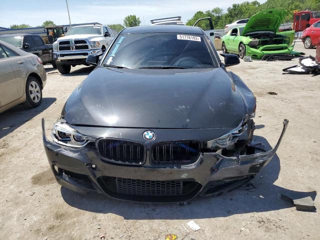 WBA8E1C5XJA171459 - 2018 BMW 330E BLACK photo 5