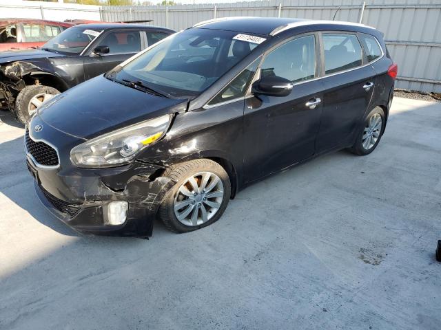 KNAHU8A33E7008622 - 2014 KIA RONDO BLACK photo 1