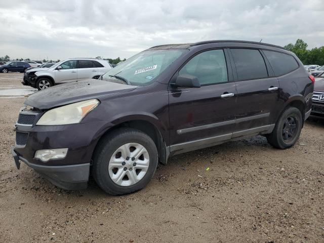 1GNER13D89S130598 - 2009 CHEVROLET TRAVERSE LS MAROON photo 1