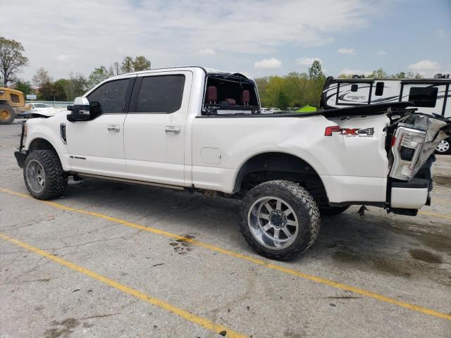 1FT8W3BT6KEG00702 - 2019 FORD F350 SUPER DUTY WHITE photo 2