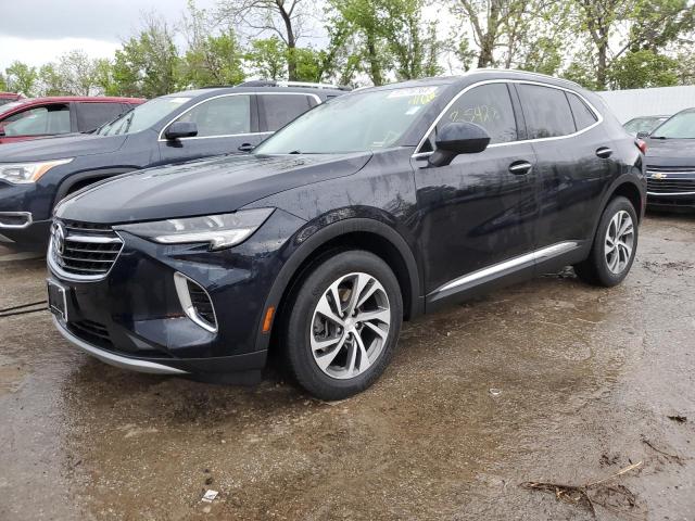 LRBFZNR41MD088556 - 2021 BUICK ENVISION ESSENCE Blau Foto 1