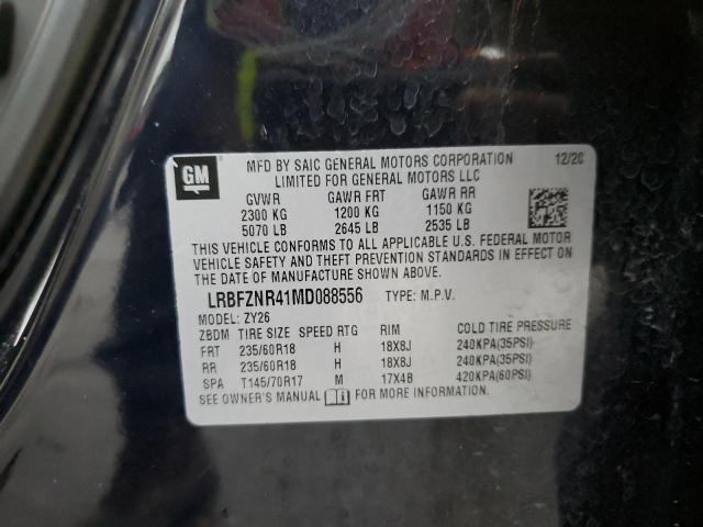 LRBFZNR41MD088556 - 2021 BUICK ENVISION ESSENCE Blau Foto 14
