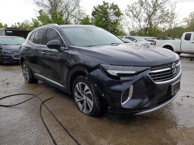 LRBFZNR41MD088556 - 2021 BUICK ENVISION ESSENCE Blau Foto 4