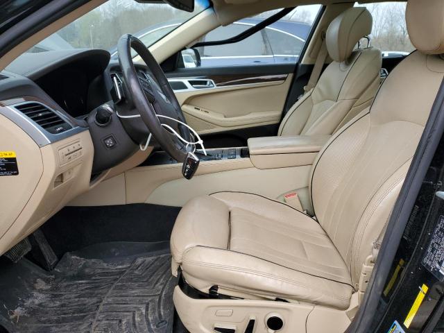 KMHGN4JE2FU048906 - 2015 HYUNDAI GENESIS 3.8L BLACK photo 7
