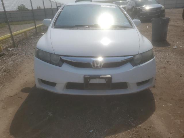 2HGFA1F63BH537339 - 2011 HONDA CIVIC LX-S WHITE photo 5