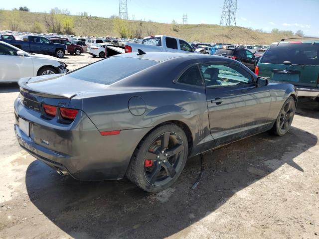 2G1FC1ED3B9168493 - 2011 CHEVROLET CAMARO LT CHARCOAL photo 3