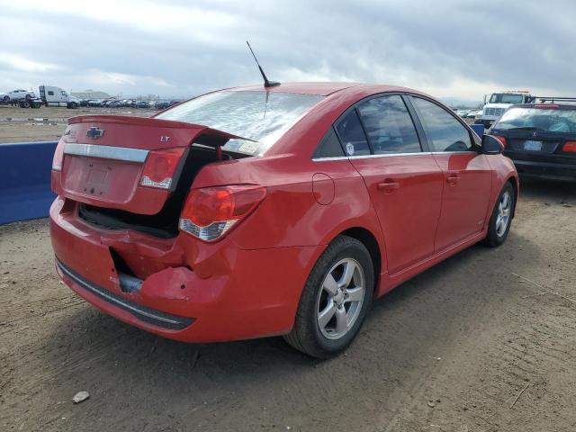 1G1PL5SC2C7196988 - 2012 CHEVROLET CRUZE LT RED photo 3