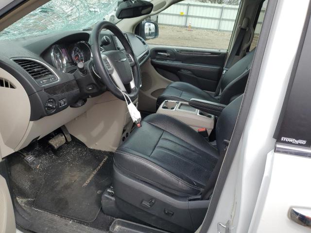 2C4RC1CG2ER257137 - 2014 CHRYSLER TOWN & COU TOURING L WHITE photo 7