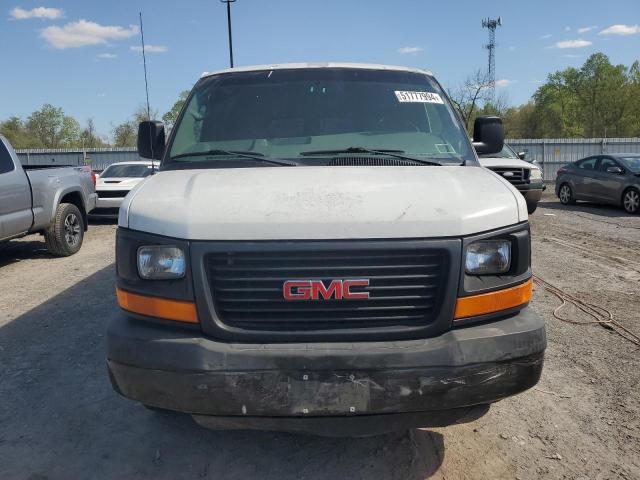 1GTGG25V751134256 - 2005 GMC SAVANA G2500 WHITE photo 5