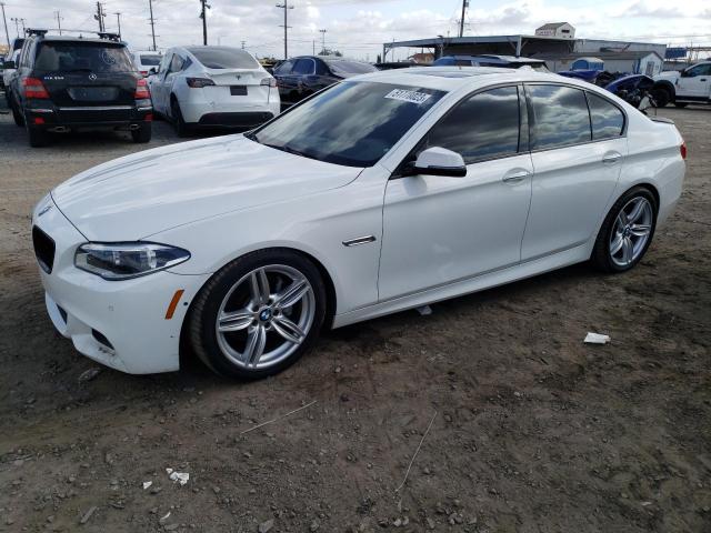 WBAKN9C58ED000685 - 2014 BMW 550 I WHITE photo 1
