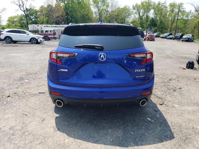 5J8TC2H64LL031734 - 2020 ACURA RDX A-SPEC BLUE photo 6