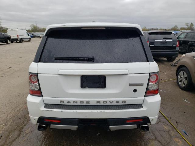SALSP2E42BA702483 - 2011 LAND ROVER RANGE ROVE AUTOBIOGRAPHY WHITE photo 6