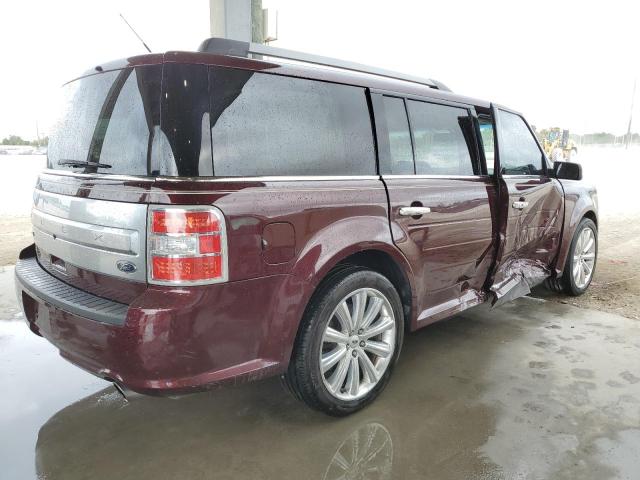 2FMHK6DTXJBA07537 - 2018 FORD FLEX LIMITED MAROON photo 3