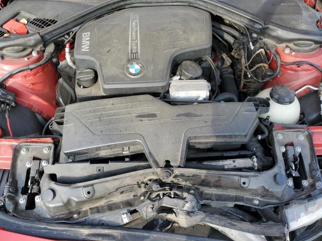 WBA3C1C57DK104459 - 2013 BMW 328 I SULEV RED photo 11