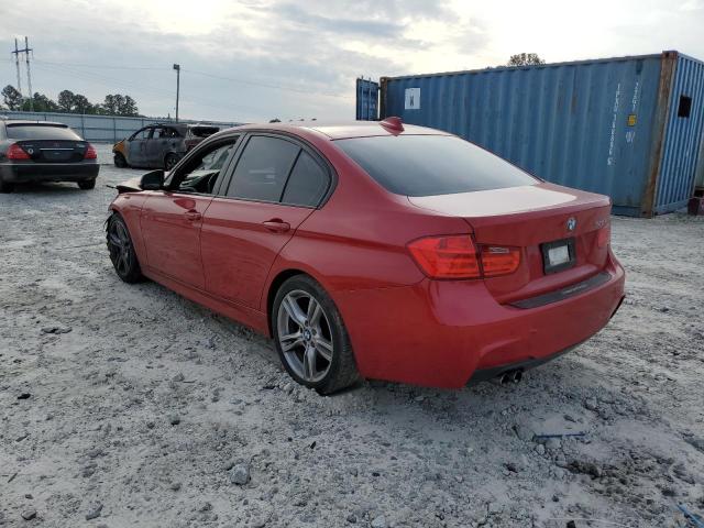 WBA3C1C57DK104459 - 2013 BMW 328 I SULEV RED photo 2