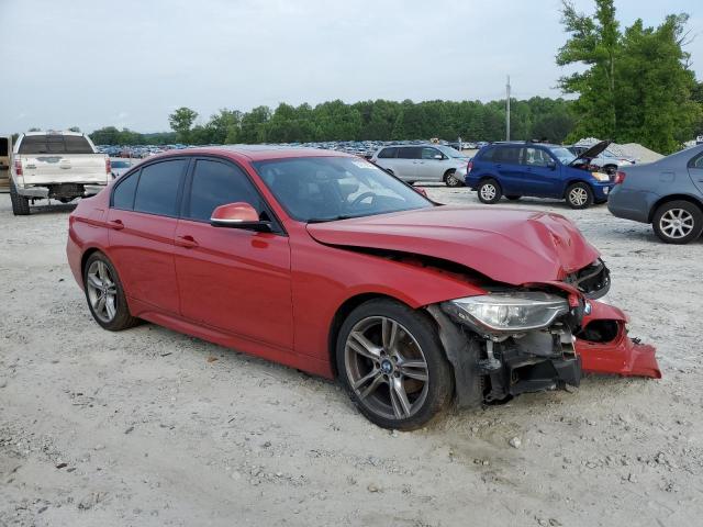 WBA3C1C57DK104459 - 2013 BMW 328 I SULEV RED photo 4