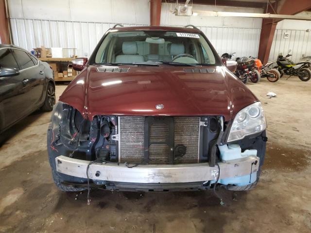 4JGBB8GB0AA560729 - 2010 MERCEDES-BENZ ML 350 4MATIC BURGUNDY photo 5