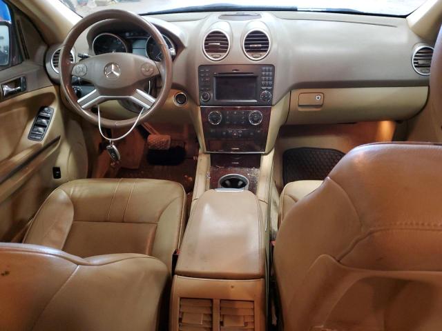 4JGBB8GB0AA560729 - 2010 MERCEDES-BENZ ML 350 4MATIC BURGUNDY photo 8