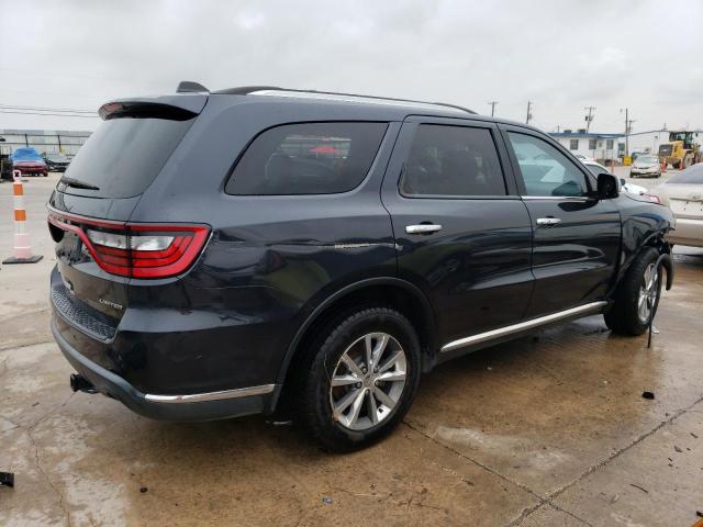 1C4RDJDG8EC563571 - 2014 DODGE DURANGO LIMITED GRAY photo 3