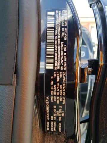 ZASPAKBN9K7C30671 - 2019 ALFA ROMEO STELVIO TI BLACK photo 12