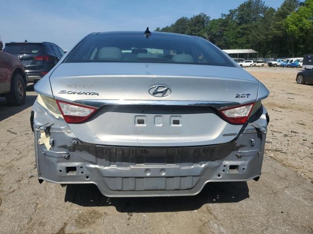 5NPEC4AB0DH807471 - 2013 HYUNDAI SONATA SE BLUE photo 6