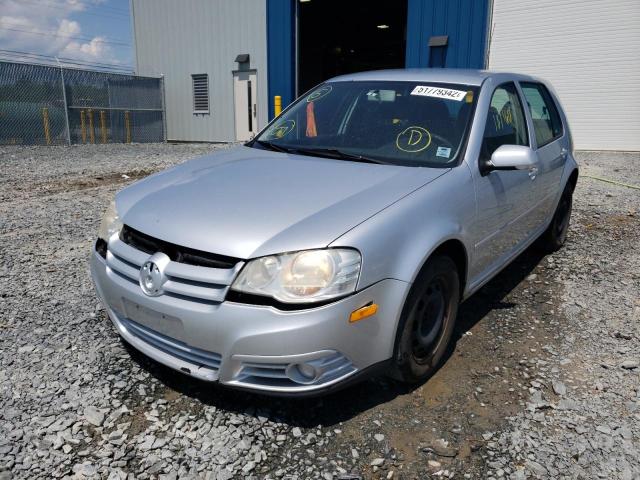 9BWEL41J384012424 - 2008 VOLKSWAGEN CITY GOLF WHITE photo 2