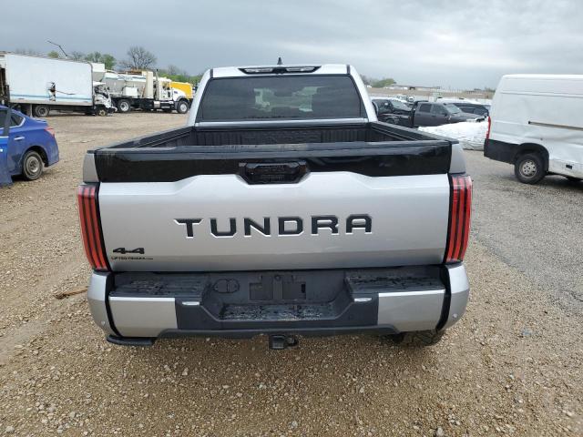 5TFNC5EC1RX004561 - 2024 TOYOTA TUNDRA CREWMAX PLATINUM ვერცხლისფერი ფოტო 6
