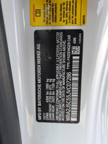 WBA2J5C55JVC07286 - 2018 BMW M240I Ақ фото 13