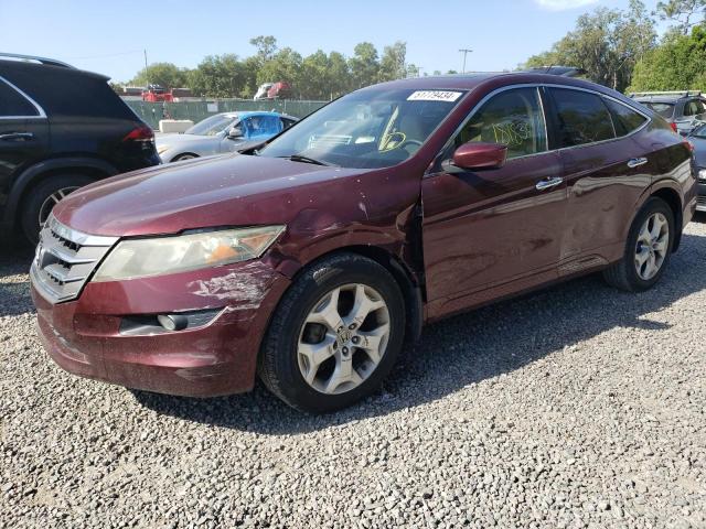 5J6TF2H58CL009355 - 2012 HONDA CROSSTOUR EXL ბურგუნდია ფოტო 1