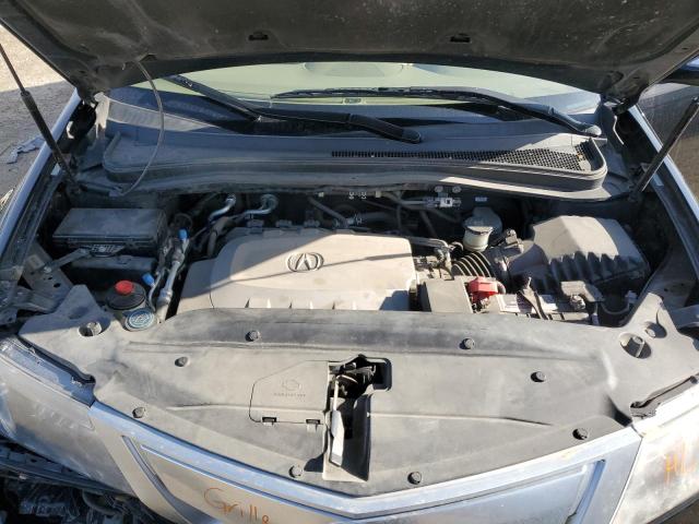 2HNYD2H22BH001376 - 2011 ACURA MDX BLACK photo 12