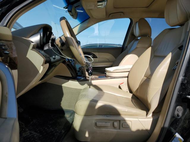 2HNYD2H22BH001376 - 2011 ACURA MDX BLACK photo 7