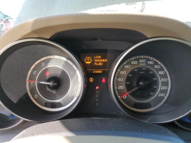 2HNYD2H22BH001376 - 2011 ACURA MDX BLACK photo 9