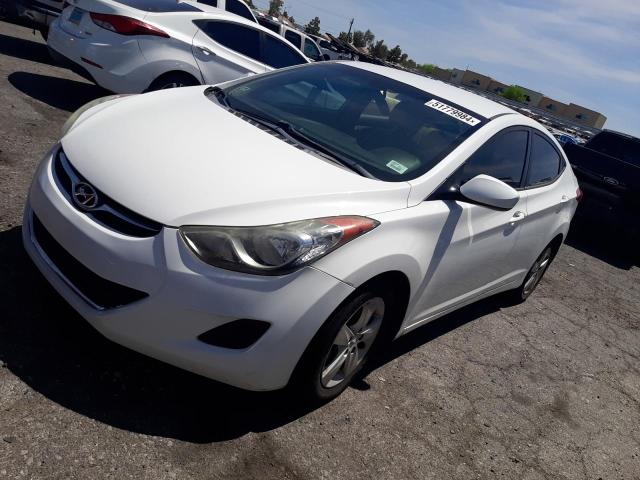 5NPDH4AE9DH352014 - 2013 HYUNDAI ELANTRA GLS WHITE photo 1