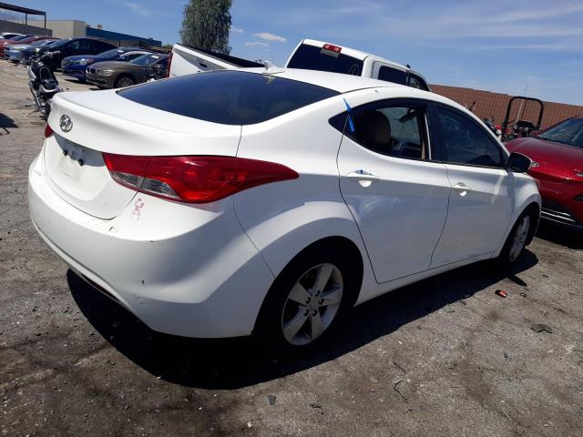 5NPDH4AE9DH352014 - 2013 HYUNDAI ELANTRA GLS WHITE photo 3