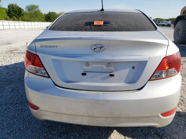 KMHCU4AEXEU628081 - 2014 HYUNDAI ACCENT GLS SILVER photo 6